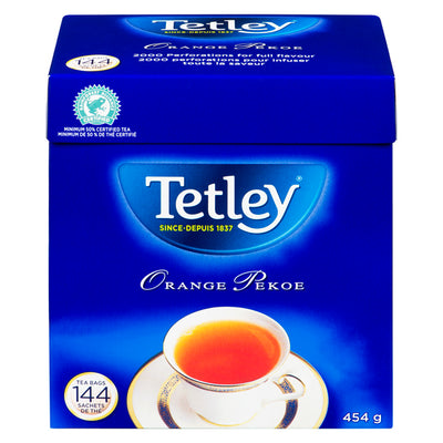 TETLEY ORANGE PEKOE TEA BAGS [144 PK]