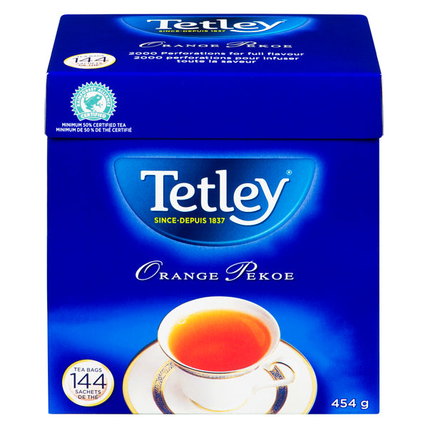 TETLEY ORANGE PEKOE TEA BAGS [144 PK]