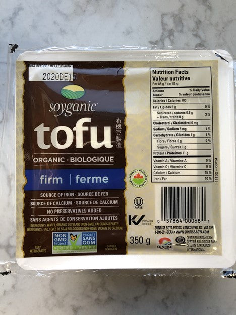 SOYGANIC FIRM TOFU [500 G]