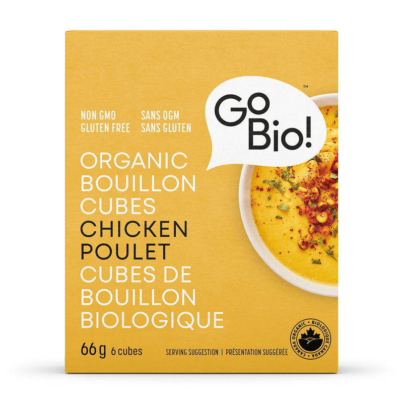 GOBIO ORG CHIC BOUILLON CUBES [6 PK]