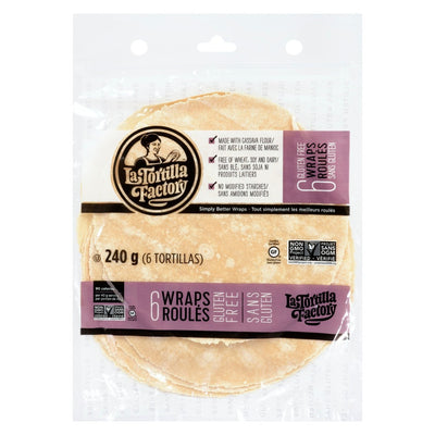 LA TORTILLA GF CASSAVA WRAPS [240 G]