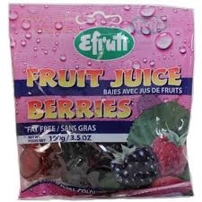 EFRUTI FRUIT GUMMIES ASST [100 G]