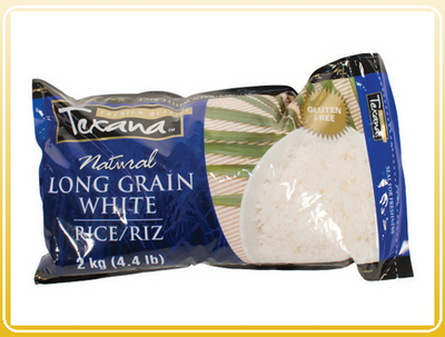 TEXANA LONG GRAIN WHITE RICE [907 G]