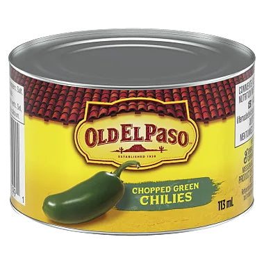 OLD EL PASO CHOPPED GRN CHILIE [113 ML]