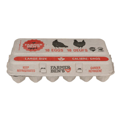 FARMER BENS LARGE EGGS [18 pcs]