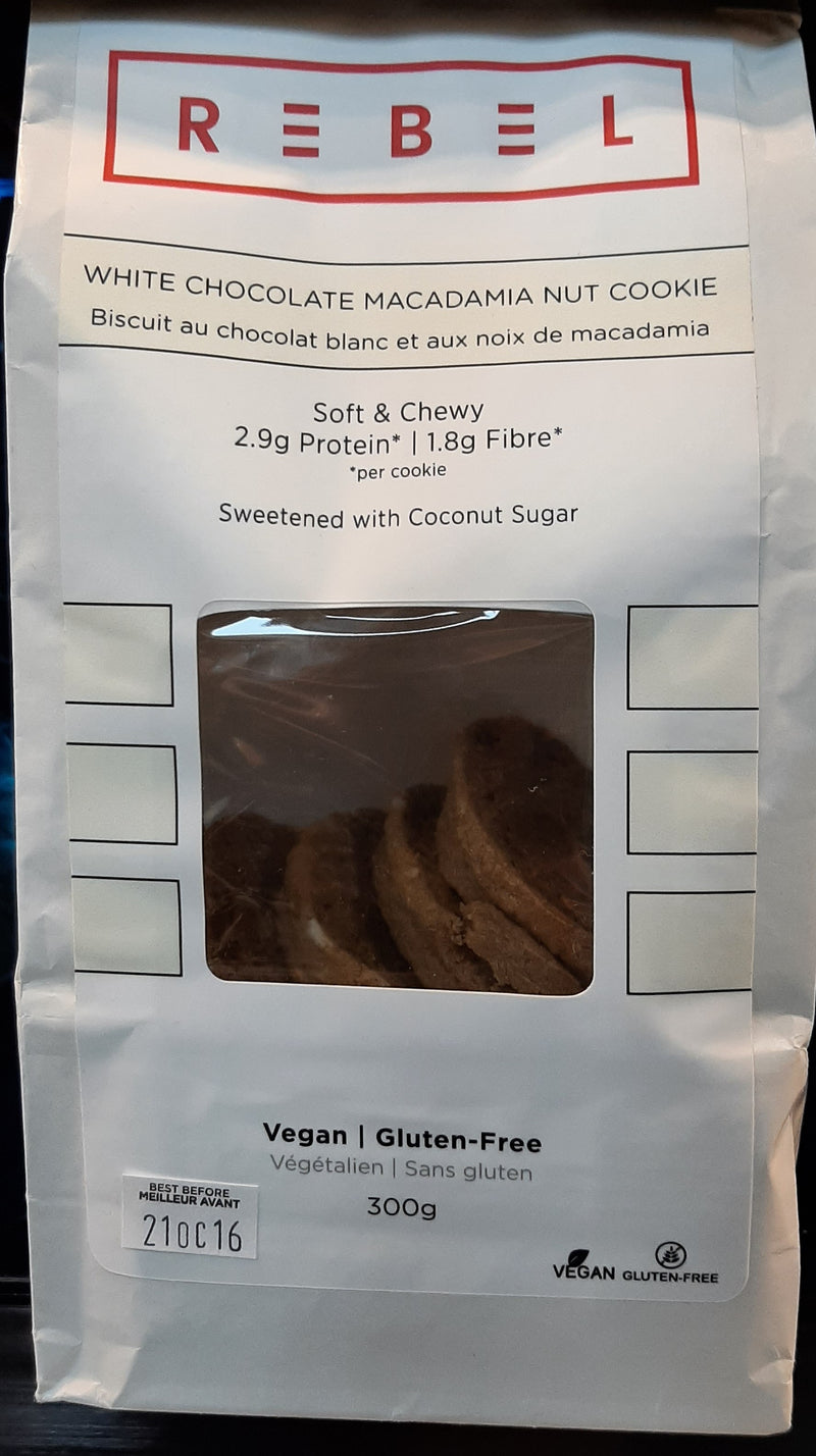 REBEL WHITE CHOC MAC COOKIES [300 g]