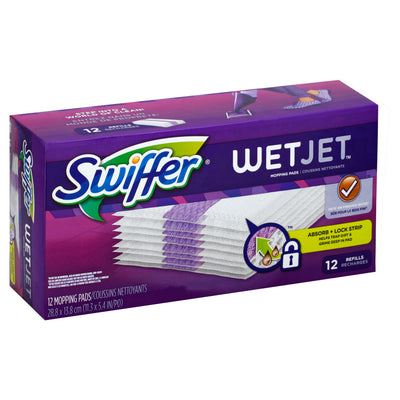SWIFFER WET JET PAD REFILLS [12 S]