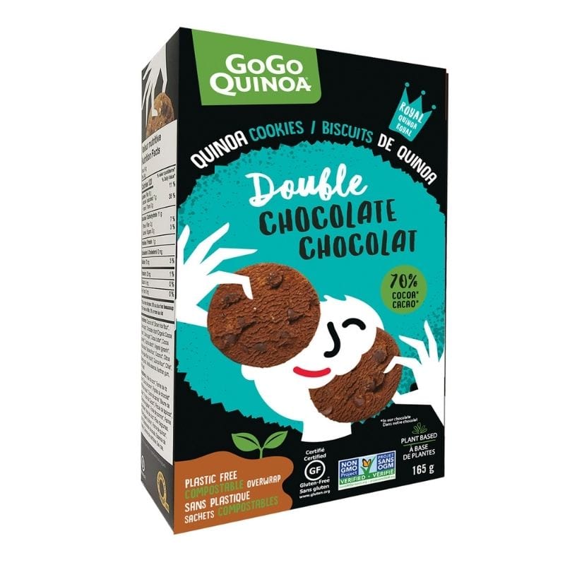 GOGO QUINOA DBL CHOC COOKIES [165 G]