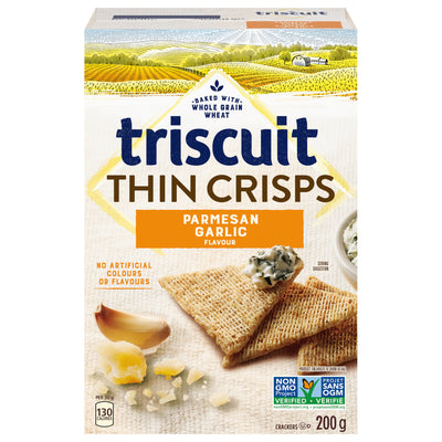 TRISCUIT PARMESAN THINS CRISPS [200 G]