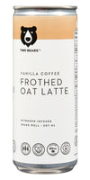 TWO BEARS FROTHED OAT LATTE Vanilla, 207 ml