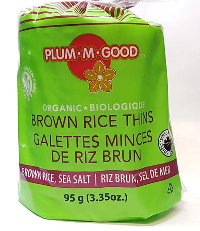 PLUM GOOD BROWN RICE SEA SALT [95 G]