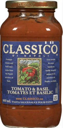 CLASSICO BASIL MARINARA SAUCE [600 ML]