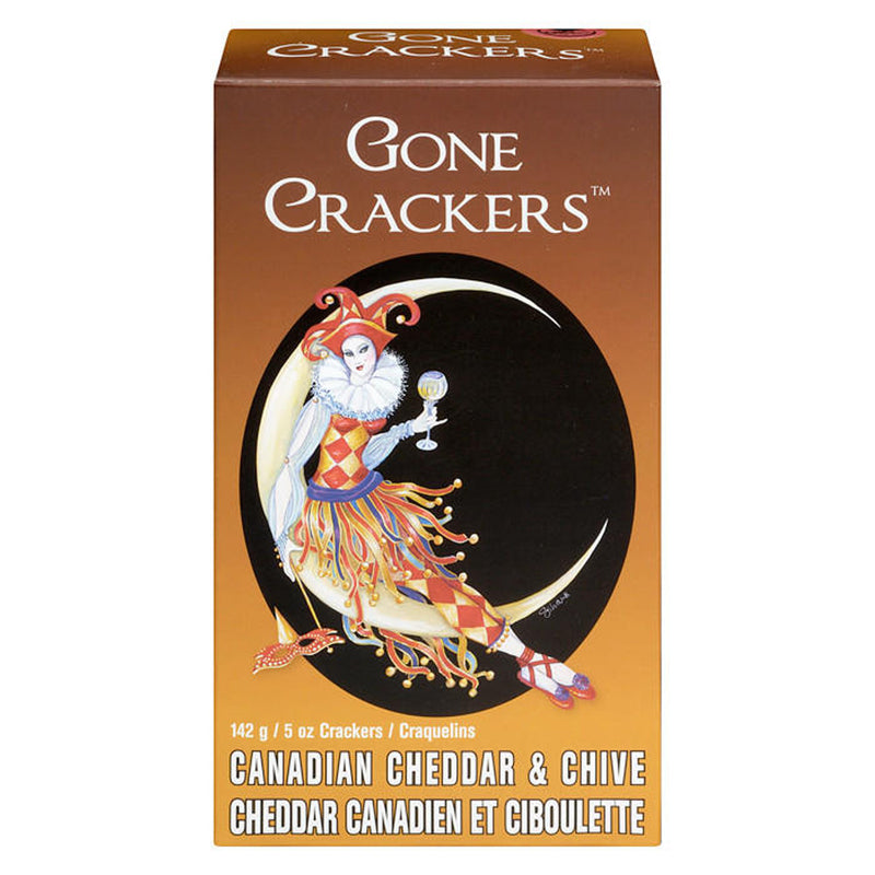 GONE CRACKERS CHEDDAR CHIVE [142 G]