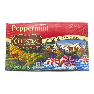 CELESTIAL PEPPERMINT TEA [20 BAGS]