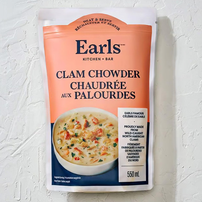 EARLS CLAM CHOWDER [550 ML]