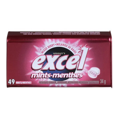 EXCEL MINTS MIXED BERRY [49 MINTS]