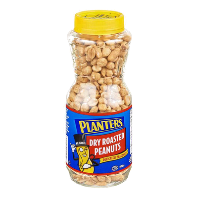 PLANTERS DRY ROASTED PEANUTS [600 G]