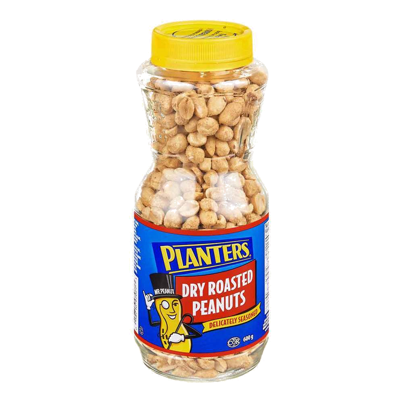 PLANTERS DRY ROASTED PEANUTS [600 G]