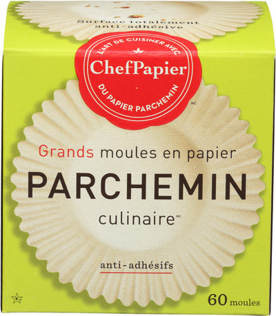 PAPER CHEF BAKING CUPS LARGE [60 PK]