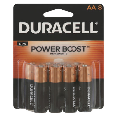DURACELL BATTERY AA [8 PK]