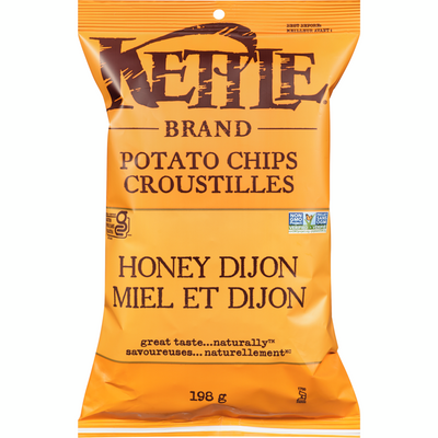 KETTLE CHIPS HONEY DIJON [198 G]