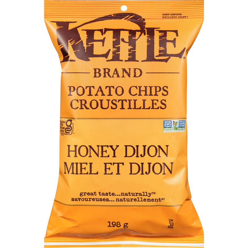 KETTLE CHIPS HONEY DIJON [198 G]