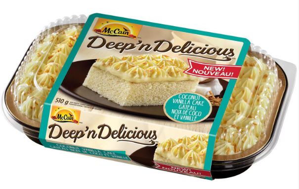 McCAIN COCONUT VAN CAKE