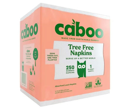 CABOO BAMBOO NAPKINS [250 pcs]