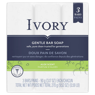 IVORY BAR SIMPLY ALOE [3 PACK]