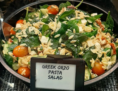 GREEK ORZO PASTA SALAD