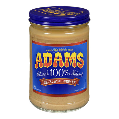 ADAMS CRUNCHY PEANUT BUTTER [1 KG]