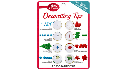 BETTY CROCKER DECORATING TIPS [8 pkg]