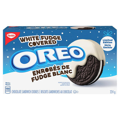 OREO WHITE FUDGE COVERED [224 G]