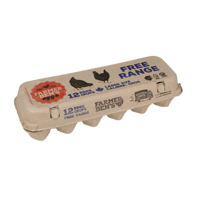 FARMER BENS FREE RANGE EGGS [1 DOZ]