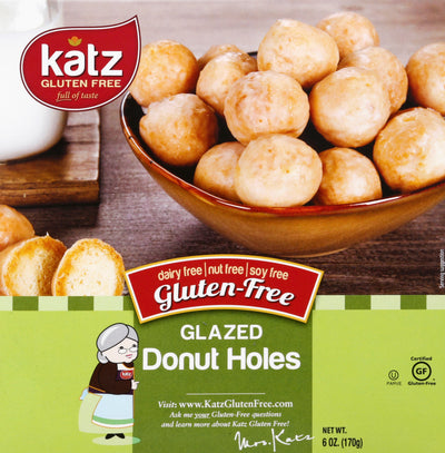 KATZ GF GLAZED DONUT HOLES [170 G]