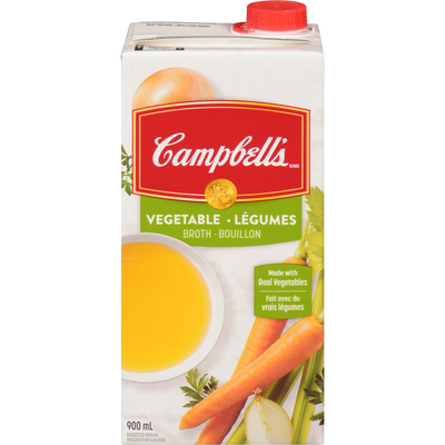 CAMPBELLS VEGETABLE BROTH [900 ML]
