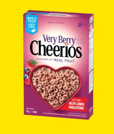 CHEERIOS VERY BERRY [411 G]