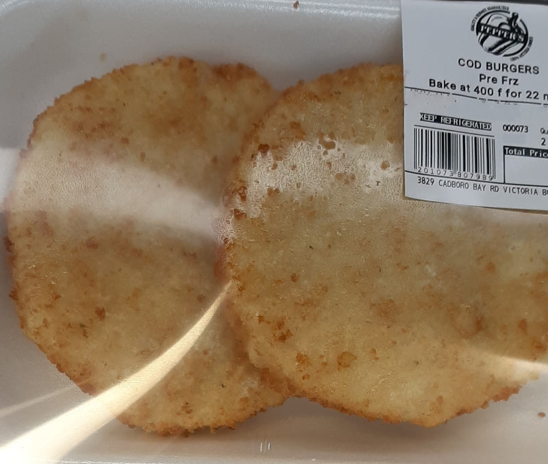 COD BURGERS, 2pk