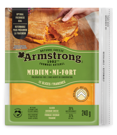 ARMSTRONG MED CHED SLICES [240 g]