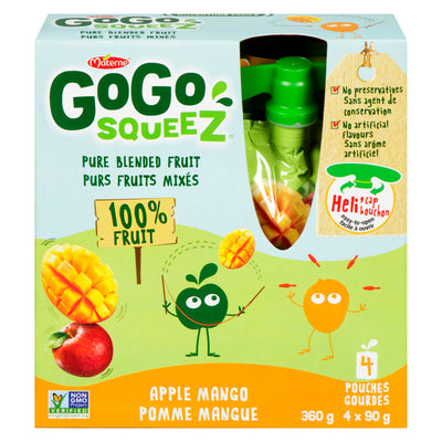 GOGO SQUEEZE APPLE MANGO [4 pcs]