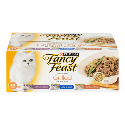 FANCY FEAST GRILLED VARIETY [12 x85G]