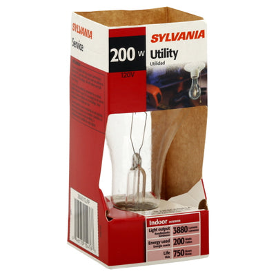SYLVANIA UTILITY A21 CLEAR [200 W]