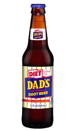 DADS DIET ROOT BEER [355 ML]