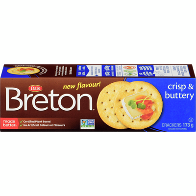 BRETON CRACKERS CRISP BUTTERY [173 G]