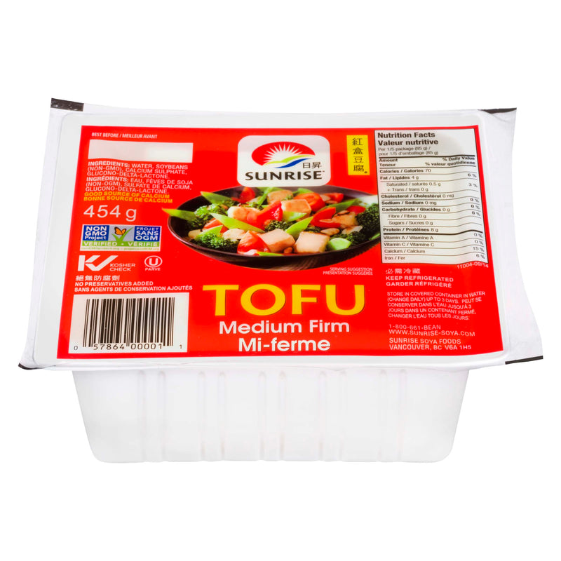 SUNRISE MEDIUM FIRM TOFU [454 G]
