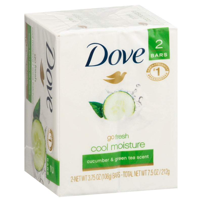 DOVE BAR SOAP GO FRESH [2 pcs]