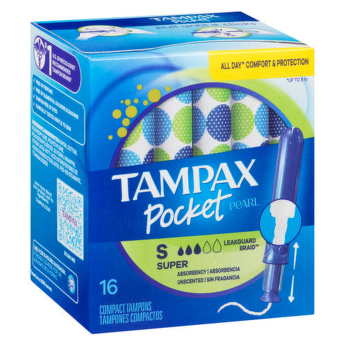 TAMPAX POCKET PEARL SUPER [16 S]