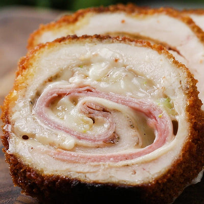 SWISS CHICKEN CORDON BLEU (raw), 1 ea