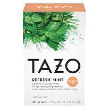 TAZO REFRESH MINT TEA [20 BAGS]