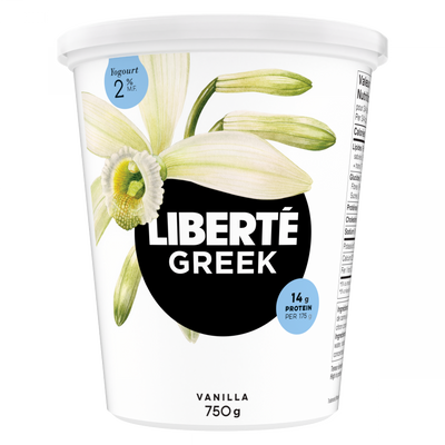 LIBERTE 2% GREEK VANILLA YOG [750 G]